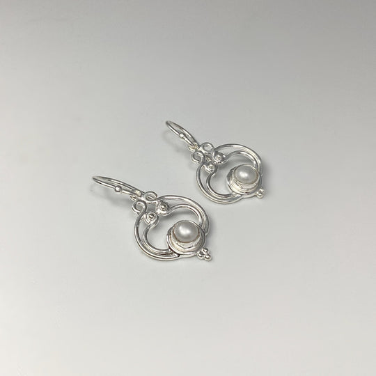 Pearl Dangle Earrings