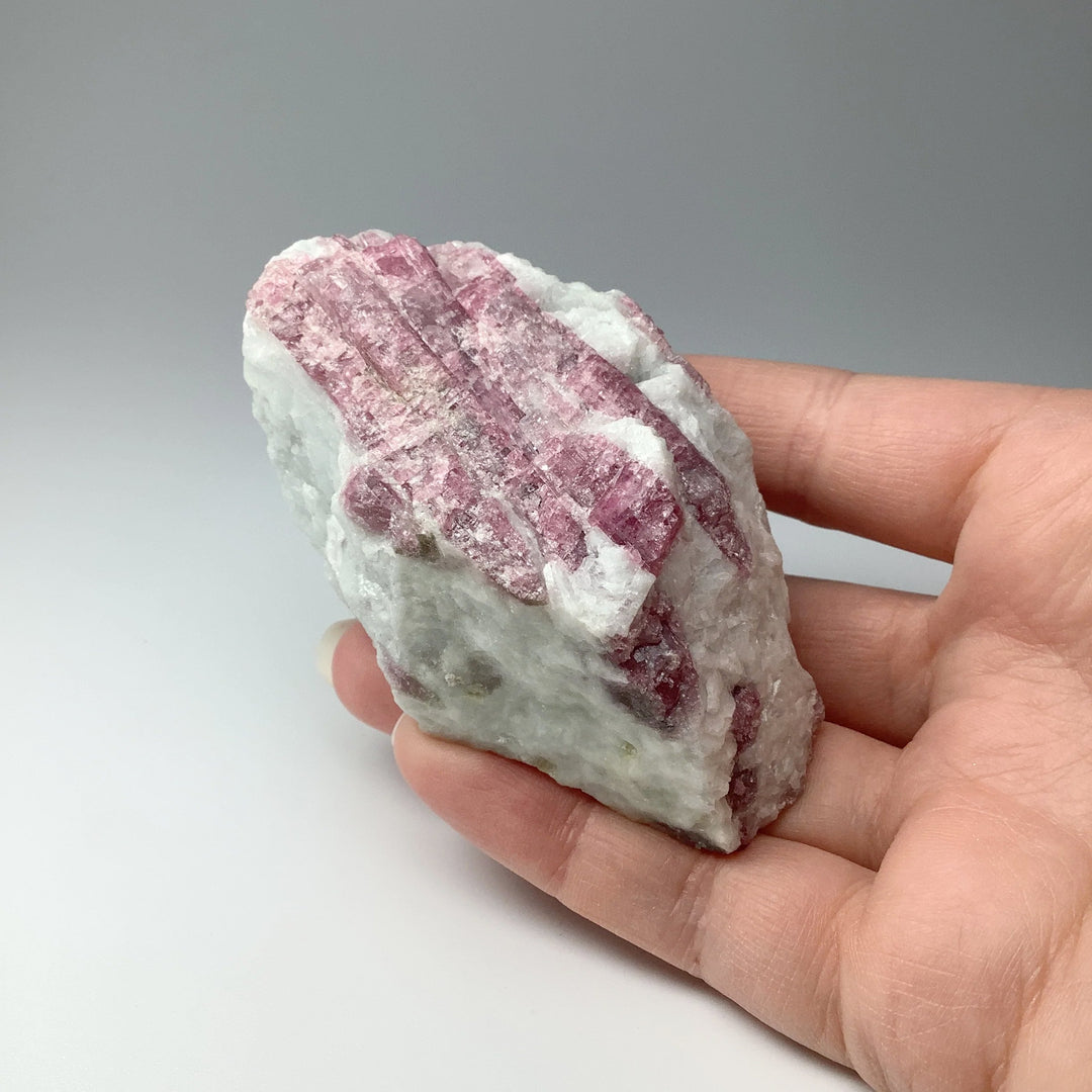 Pink Tourmaline in Matrix