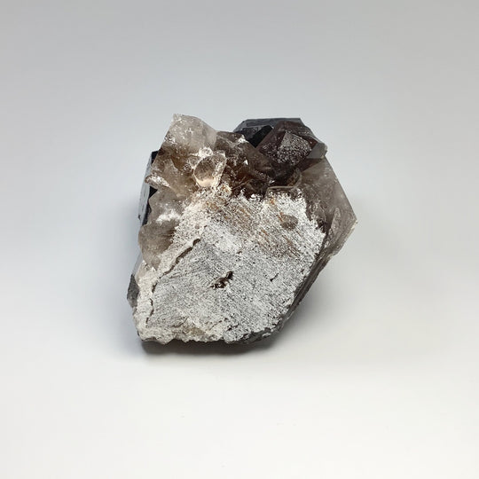 Smoky Quartz Large Cluster